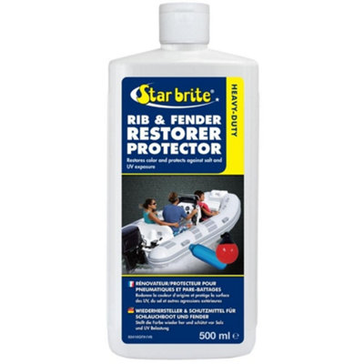 Starbrite Inflatable BoatPvc & Rubber Cleaner/protector  Rib TubesDinghies & Garden Inflatables  500Ml from B&Q