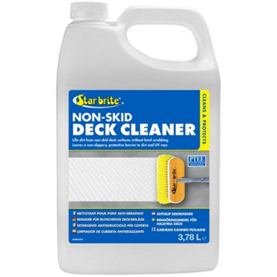 Starbrite Nonskid Deck Surface Cleaner With Ptef Large Trade Size For BoatsPatios & Caravan Steps 3.78L from B&Q