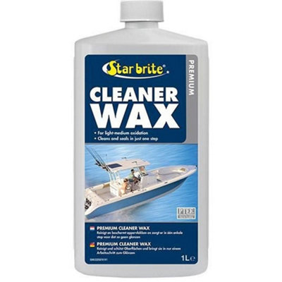 Starbrite Cleaner Wax With Ptef Polish & Protection For BoatsCarsMotorhomes & Caravans 1L from B&Q