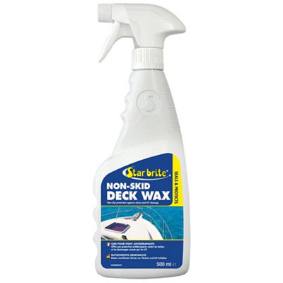Starbrite Nonskid Deck Wax Antislip Uv & Stain Protection For Boats & Outdoor Decking 500Ml from B&Q