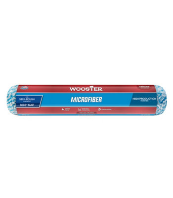 Wooster Microfiber 9/16" Nap Semi Rough Paint Roller Sleeve14 Inch from B&Q