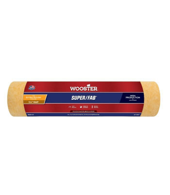 Wooster Super Fab 1.25" Nap Extra Rough Paint Roller Sleeve14 Inch from B&Q