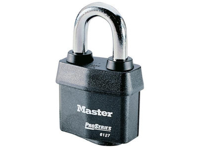 Master Lock Proseries Weather Tough Padlock 61mmKeyed Alike from B&Q