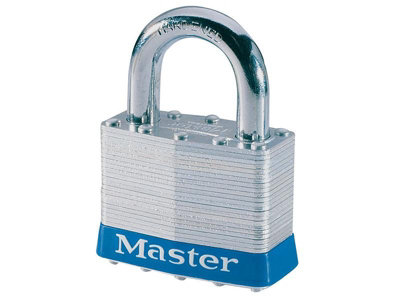 Master Lock 5Ka-A290 Laminated Steel 51mm Padlock 4-PinKeyed Alike Mlk5Ka1 from B&Q