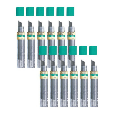 Pentel Hi-Polymer Lead Refill 0.7Mm (Box Of 12) (Hb) - Image 5