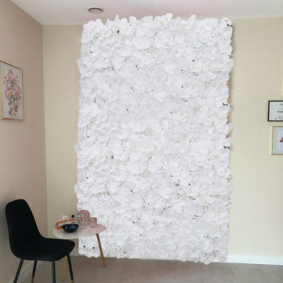 Garden Sanctuary Artificial Grass Wall Panels,hydrangea Flower Garden Outdoor Wall Decoration from B&Q