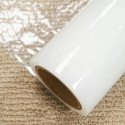 Garden Sanctuary Surface Protection Film Self Adhesive Puncture Resistant Dust Proofing Transparent Carpet Protection Film Roll 60Cm X 100M from B&Q