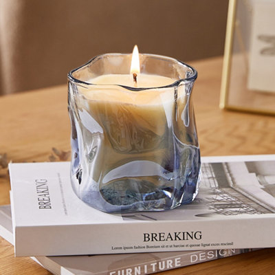 Thehotsale Indoor Natural Soy Wax Bluebell Scented Candle from B&Q