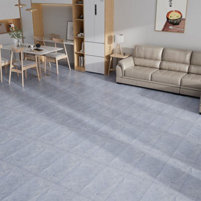 Living And Home 28Pcs Realistic Stone Texture Self Adhesive Plank Pvc Flooring 60X30Cm Covering 5.18M² from B&Q