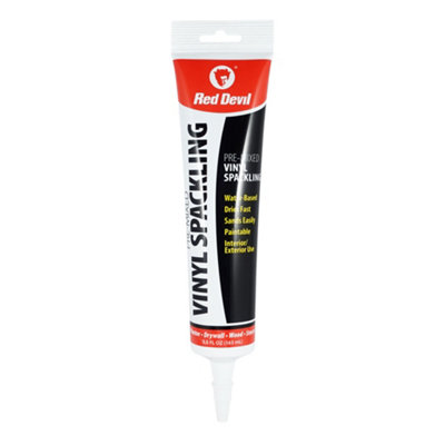 Red Devil Pre-Mixed Vinyl Spackling 5.5 Fl. Oz. Squeeze Tube from B&Q