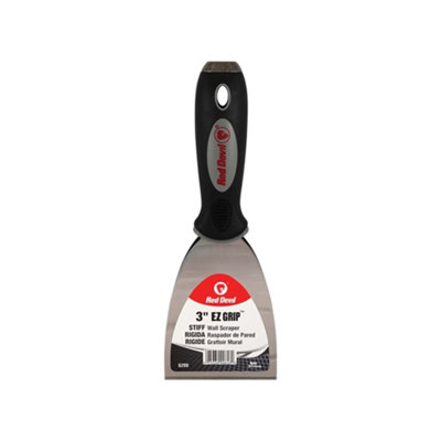Red Devil Ez Grip™ Stiff Blade Wall Scraper 3" (7.6 Cm) from B&Q