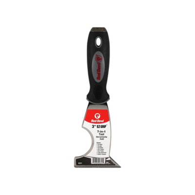 Red Devil 7-In-1 Tool Ez Grip™ Series Putty ToolWall ScraperAnd Taping Tool from B&Q