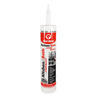 Red Devil Kitchen & Bath Stain Block™ 10.1 Fl. Oz. CartridgeBright White from B&Q