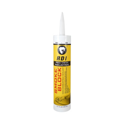 Red Devil Smoke Block™ Sealant 10.1 Oz CartridgeRed from B&Q