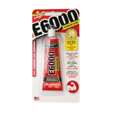 E6000 Premium 29.5Ml Extra Strong Clear Craft Glue from B&Q