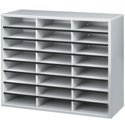 Fellowes Literature Organiser 24 Compartments Desktop Literature Mail Organiser from B&Q