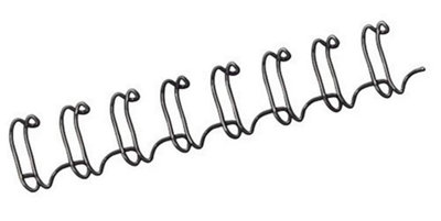 Fellowes Binding Wire Element A4 8mm 34 Loop Black Pack 100 (53261) - Image 11