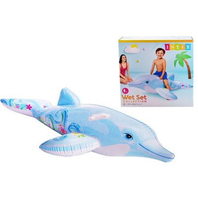 B&Q -  Lil Dolphin Ride On Inflatable