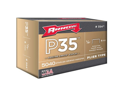 Arrow A354 P35 Staples 6mm (1/4In) (Box 5040) Arrp3514 from B&Q