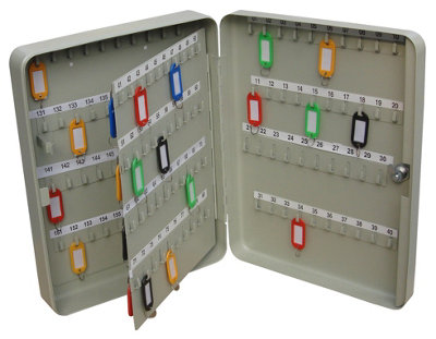 Helix Key Safe Cabinet (160 Key Capacity)Grey from B&Q