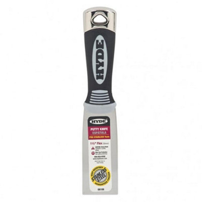 Hyde 06108 Flexible Pro Stainless Putty Knife 38mm (1-1/2"") - Image 2