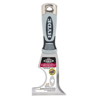 Hyde 06988 Pro Stainless Steel 8-In-1 Painters Tool 76Mm (3") 079423069888 - Image 3