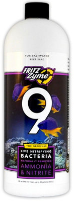 B&Q -  9 Saltwater Nitrifying Bacteria 32 Oz  Enhances Aquarium Health And Stability