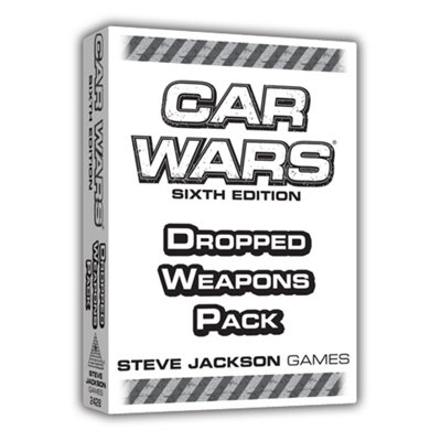 Asmodee Dropped Weapons Pack: Car Wars Sixth Edition ExpansionBrand New And Sealed from B&Q