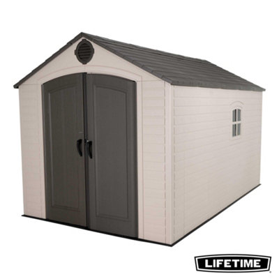 Lifetime 8 Ft. X 12.5 Ft. Outdoor Storage Shed