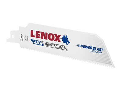 Lenox 201706110R Metalwolf Wave Edge Recip Saw Blade 152 X 25 X 1.07mm 10 Tpi X5
