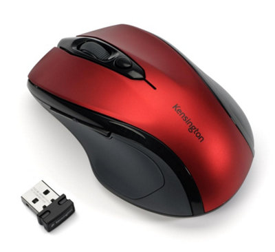 B&Q -  Pro Fit Wireless Mid-Size MouseRed