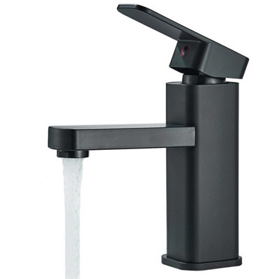  - Sink Mixer Tap Cloakroom Basin Waterfall Mono Bathroom Tap Fixings