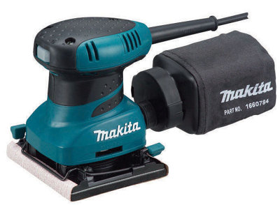 Makita Bo4556 110V Palm Sander Quarter Sheet from B&Q