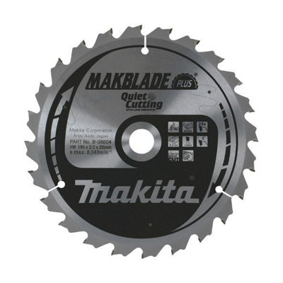 Makita 260mm X 30mm X 60T Circular Saw Blade B-09020 For Ls1018 Ls1013 Ls1040 from B&Q