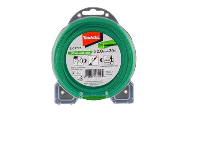 Makita E-01775 Four Leaf Nylon Cord (2.0mm X 30M) from B&Q