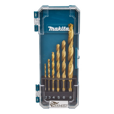 B&Q -  Straight Hss Drill Bit Set (6 Piece)D-72833