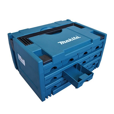 Makita P-84327 Makpac 12 Drawer Stacking Connector Tool Case Type 3 + 12 Draws