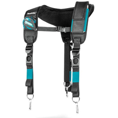 Makita E-15372 Ultimate Heavyweight Support Padded Tool Belt Braces Strap System from B&Q