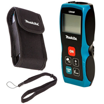 Makita Ld050P 50M Rangefinder Laser Distance Measurer Range Finder + Pouch from B&Q