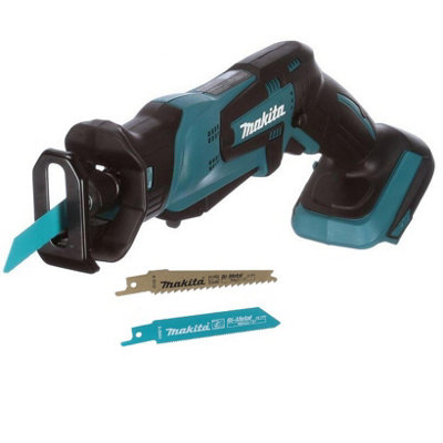 Makita Djr183Z 18V Cordless Reciprocating Pruning Saw Tool-Less Blade Clamp Bare from B&Q