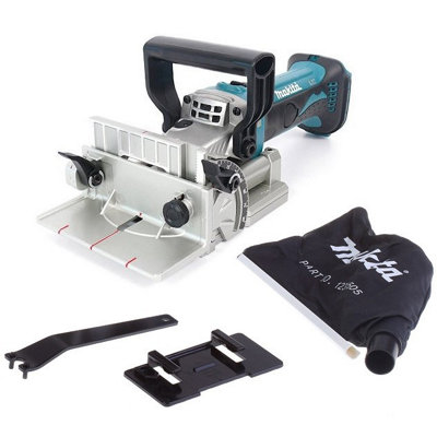 Makita Dpj180Z 18V Lxt Cordless Biscuit Jointer 100mm Dowel JointBare Tool from B&Q