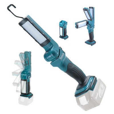 Makita Dml801 18V / 14.4V Lxt Lithium Ion Florescent 6 12 Led Pivot Torch Light