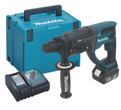 Makita Dhr202 18V Lxt Lithium 2Kg Sds Hammer Drill + 1 X 4.0 Battery + Case from B&Q