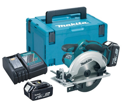  - Makita Dss611Rmj 18V Lxt Lithium Ion 165mm Circular Saw2 X 4.0Ah Batteries