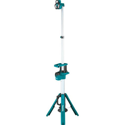 Makita Dml814 18V Lxt Led 3 Way Tripod Site Light Head Cordless 3000 Lumen