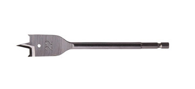 Makita E-17267 Wood Flat Bit 22X150 from B&Q