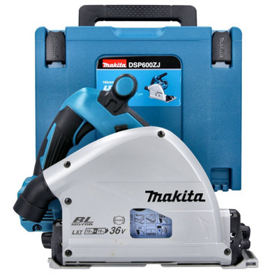 Makita DSP600 Twin 18v LXT Cordless Brushless Plunge Saw 165mm No Batteries No Battery Charger Case - Image 11