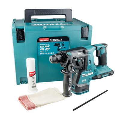 Makita Dhr280Zj 36V / 2X 18V Lxt Twin Sds Brushless Hammer Drill Avt + Makpac from B&Q