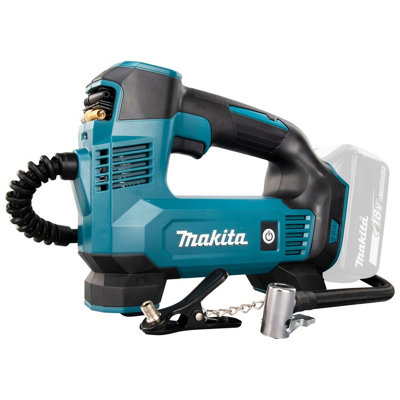 Makita Digital Tyre Inflator Cordless 18v LXT 3 Mode Adapters & Light DMP180Z - Image 29