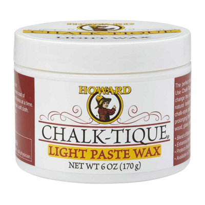 B&Q -  Chalk Tique Sealing Paste Wax Chalk Paint Wax Shabby Chic Furniture Light170G